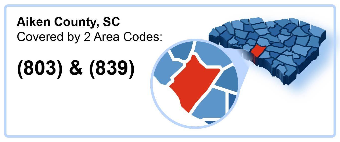 803_839_Area_Codes_in_Aiken_County_South Carolina